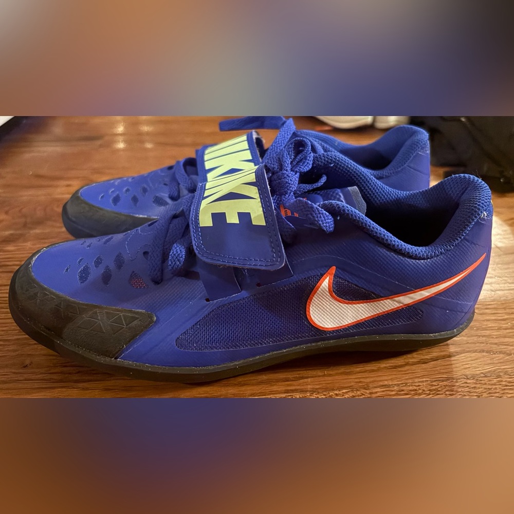 Nike Zoom Rival SD 2 Throwing Shoes Racer Blue Black 685134-400, Kids 4.5, New